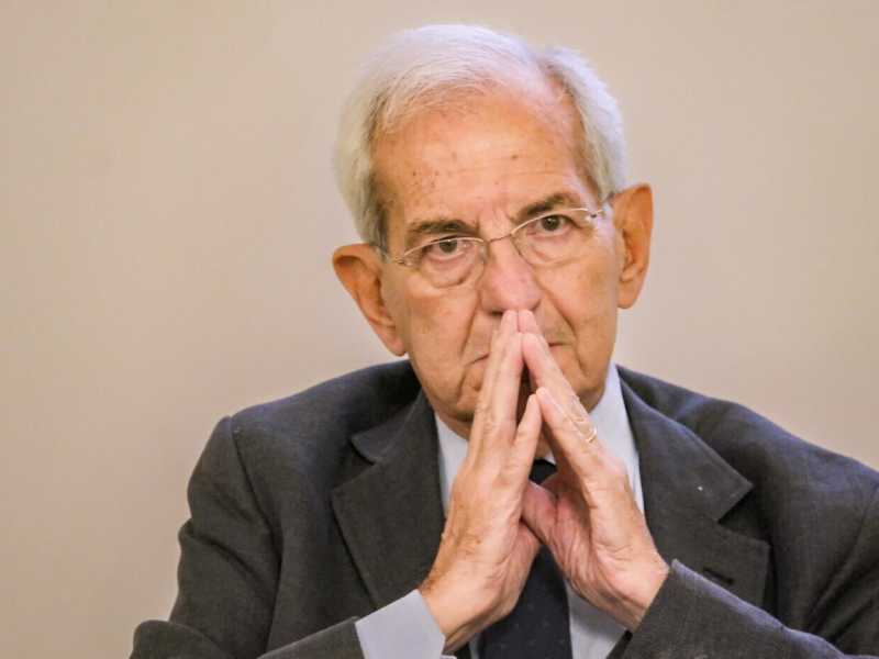 Luciano Violante (foto LaPresse)