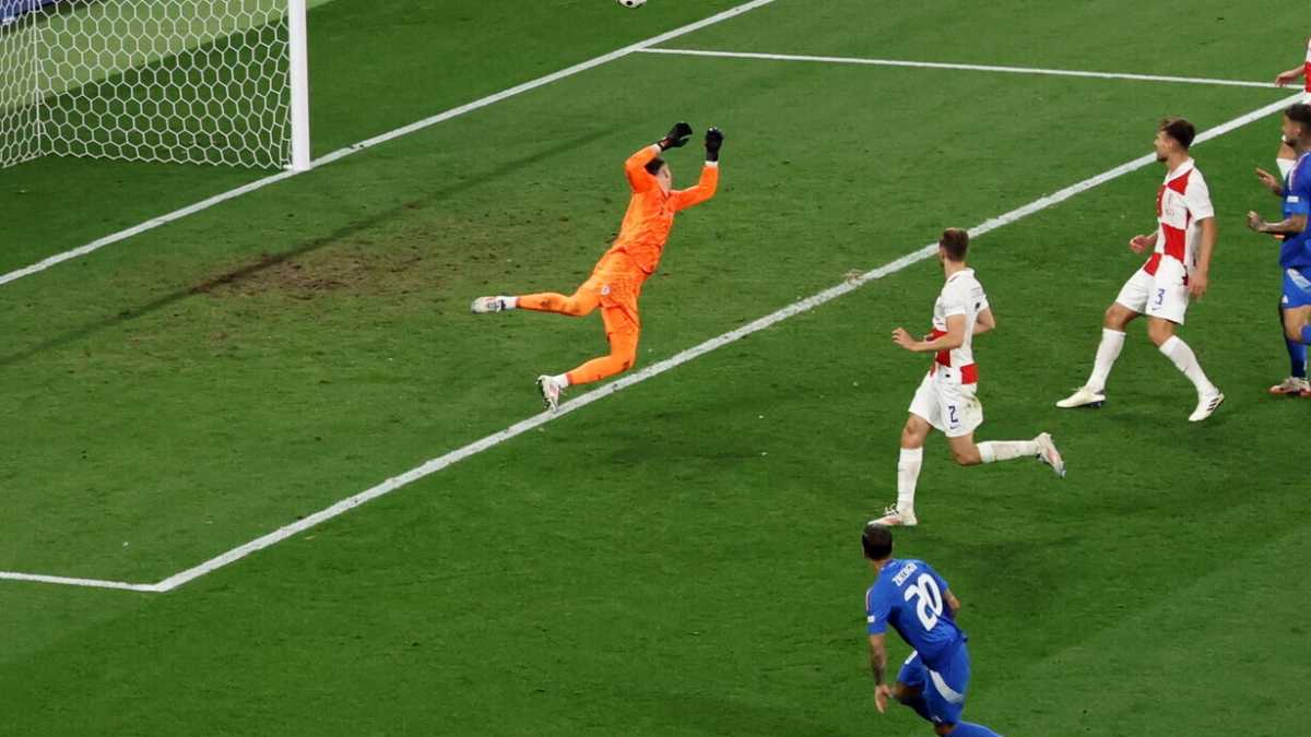 Immagine di Croazia-Italia 1-1, giusto all'ultimo respiro