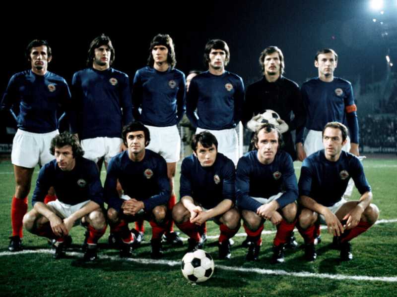 La nazionale della Jugoslavia (Peter Robinson - PA Images via Getty Images) <br />