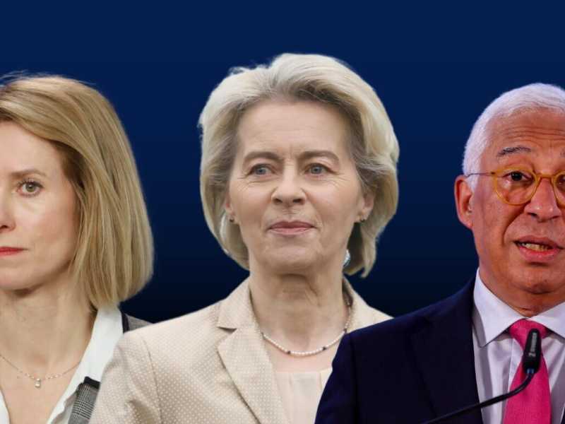 C'è l'accordo sulle nomine Ue: Von der Leyen-Costa-Kallas