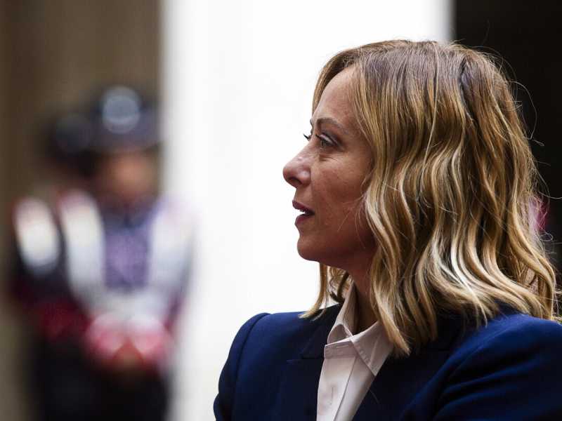  Giorgia Meloni - foto Ansa