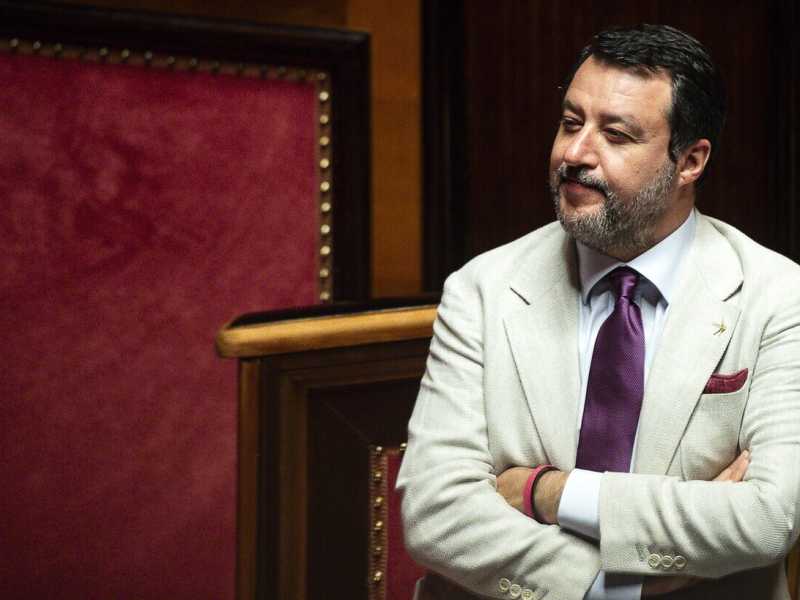 Matteo Salvini (Ansa)