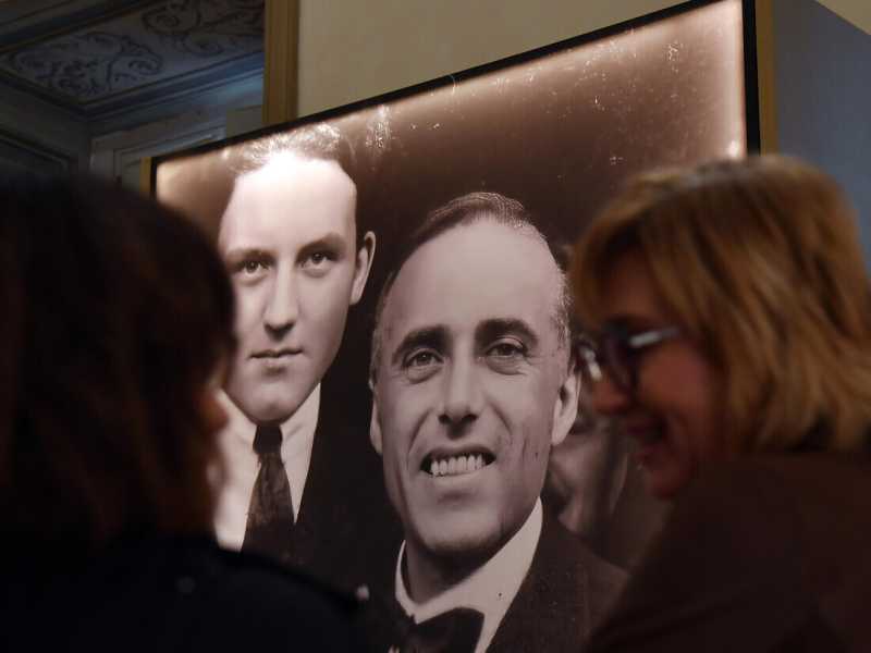 Mostra 'Giacomo Matteotti. Vita e morte di un Padre della democrazia' (Ansa, Fabio Cimaglia)<br />