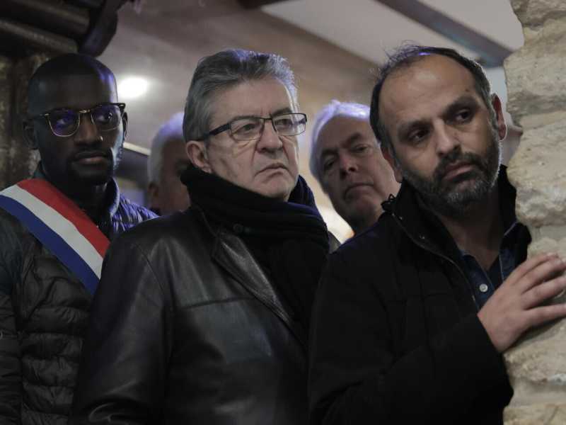 Jean-Luc Mélenchon (foto Ap, via LaPresse)