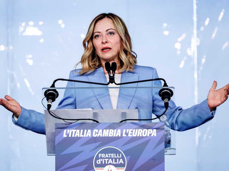Giorgia Meloni (Ansa)
