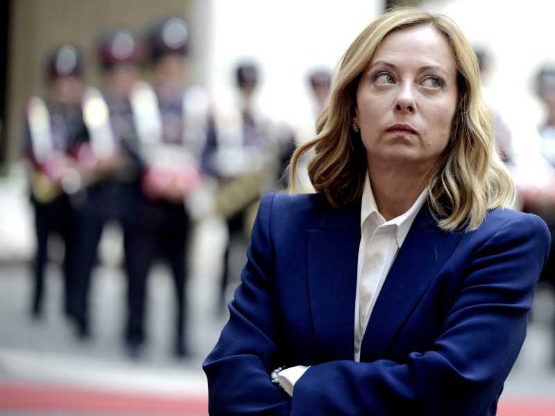 Giorgia Meloni - foto via Getty Images