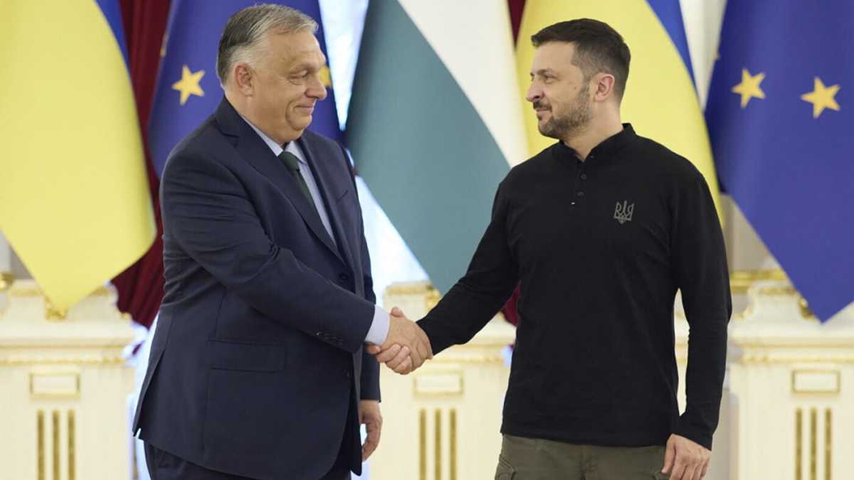 Immagine di Orbán va a Kyiv da leader europeo e non da premier ungherese
