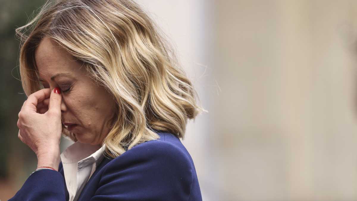 Immagine di Giorgia Meloni ha un incubo dopo l’altro