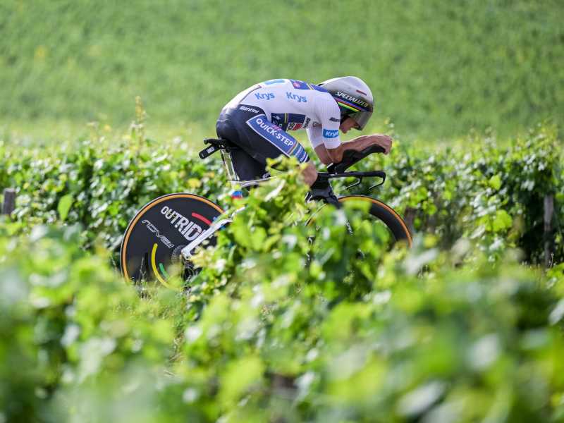 Remco Evenepoel ha vinto la 7a tappa del Tour de France (foto ASO/Charly Lopez)<br /> <br />