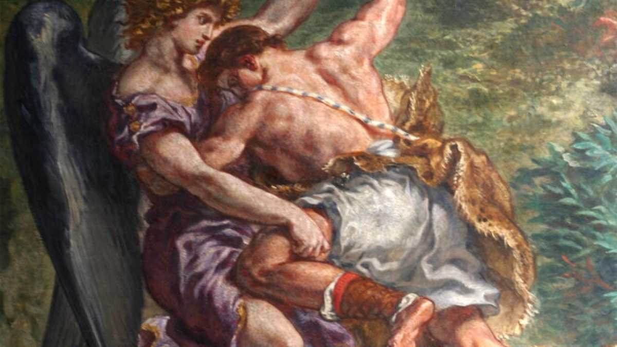 Immagine di Il tormento di Esposito nel tratteggiare l’Avversario è lo stesso di Delacroix