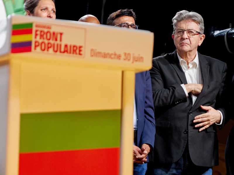 Jean Luc Melenchon - foto via getty Images