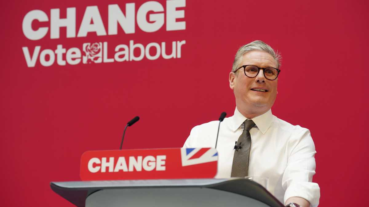 Immagine di Gennaio 2024, il gran discorso di Starmer. Mai più antisemitismo nel Labour