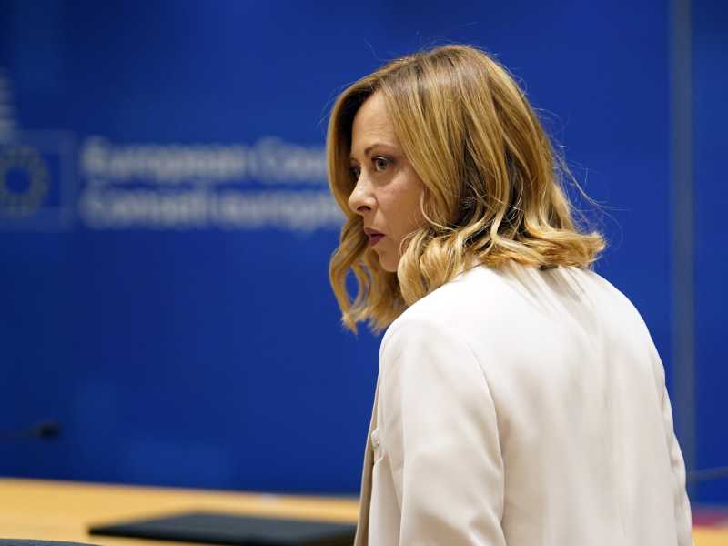 Meloni: "Da Kyiv immagini spaventose, Putin non vuole la pace. In Francia? Nessun vincitore"