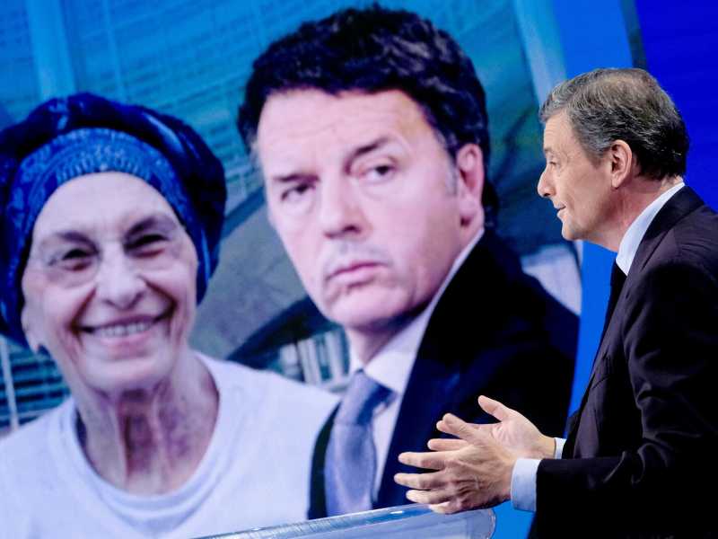 Carlo Calenda (Azione) ospite di Bruno Vespa a "Porta a Porta"&nbsp;<br />