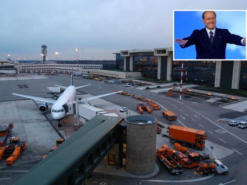È ufficiale, l'aeroporto di Malpensa si chiamerà Silvio Berlusconi