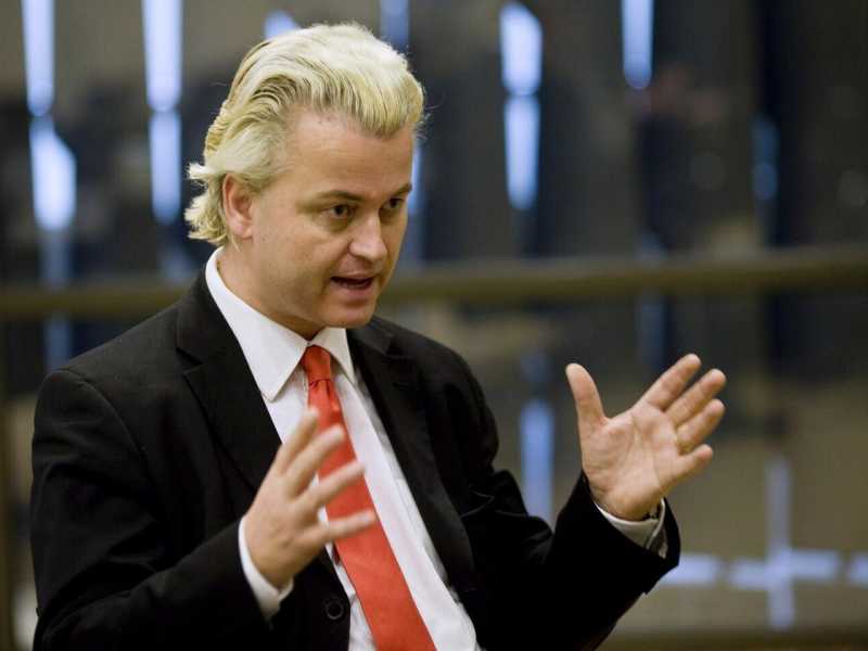 Geert Wilders (foto Ap, via LaPresse)<br />
