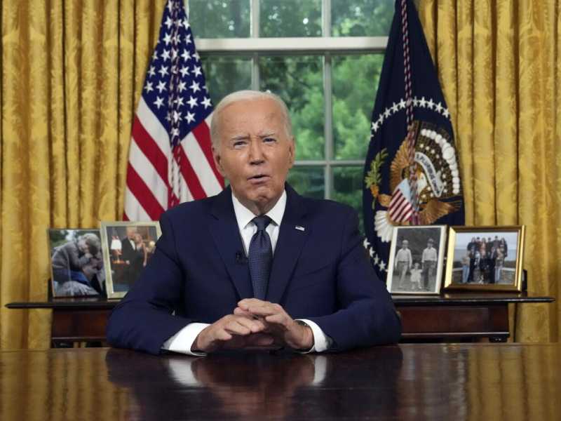 Joe Biden (foto Ap, via LaPresse)