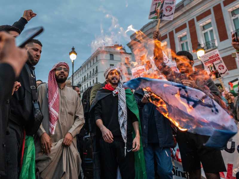Secondo la Carta nazionale palestinese, &ldquo;Israele &egrave; una costante fonte di minaccia alla pace&rdquo; (Getty)<br />
