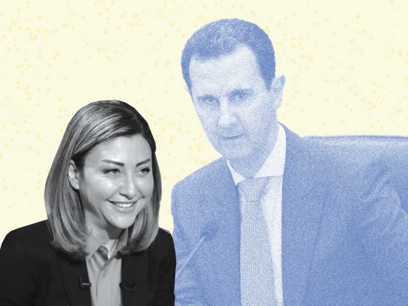  Luna al Shibl e Bashar al Assad