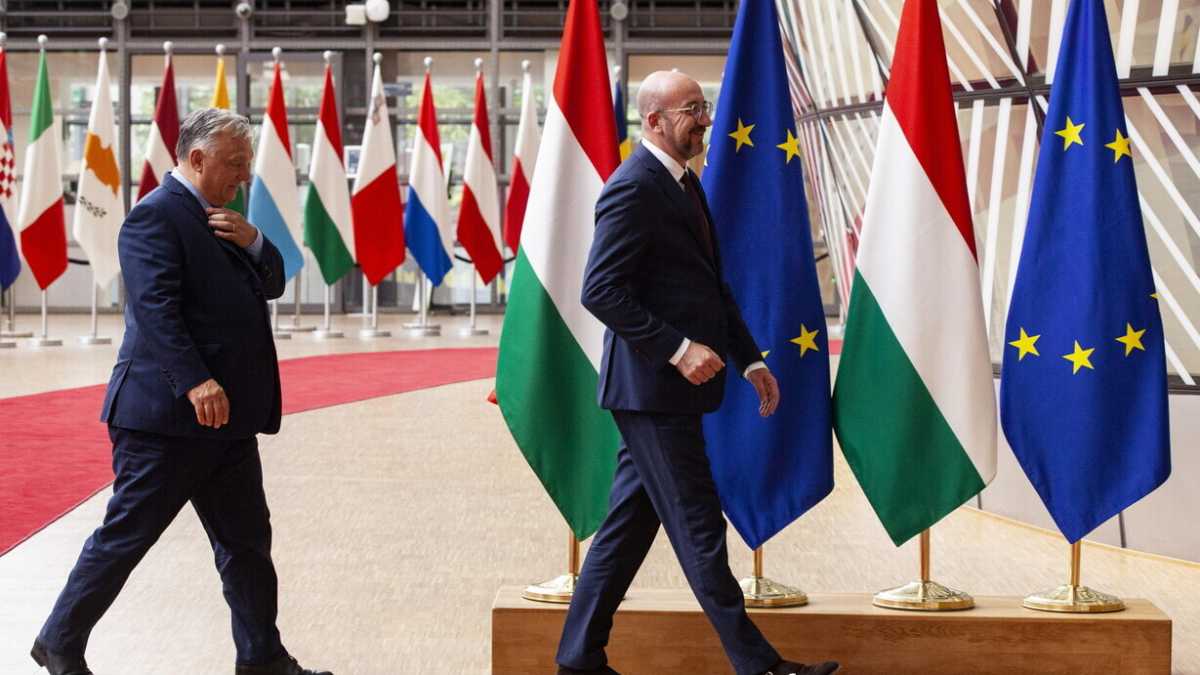 Immagine di Michel sconfessa Orbán: "L’Ue ha ribadito il suo impegno a sostenere l’Ucraina"