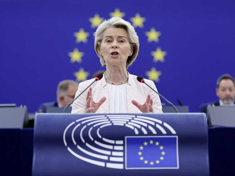 Cosa ha detto von der Leyen al Parlamento europeo