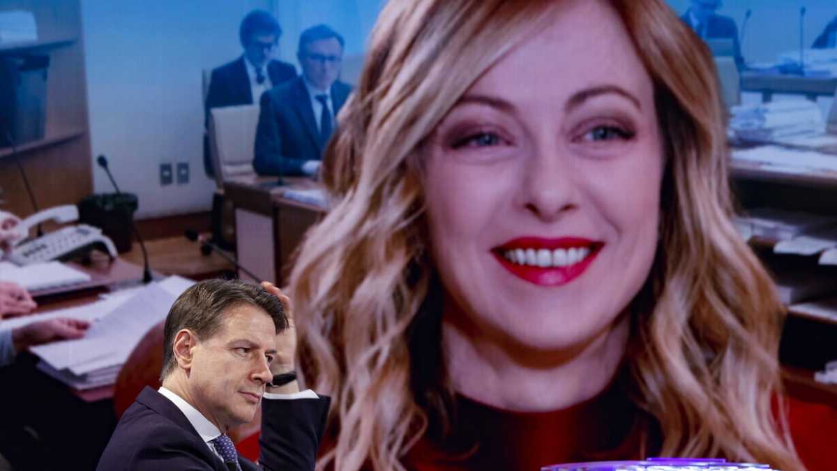 Immagine di “Tra Colle Oppio e l’Italia Meloni ha scelto Colle Oppio”. Parla Conte