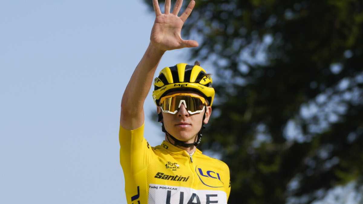Immagine di Tour de France. L'assolutismo di Tadej Pogacar