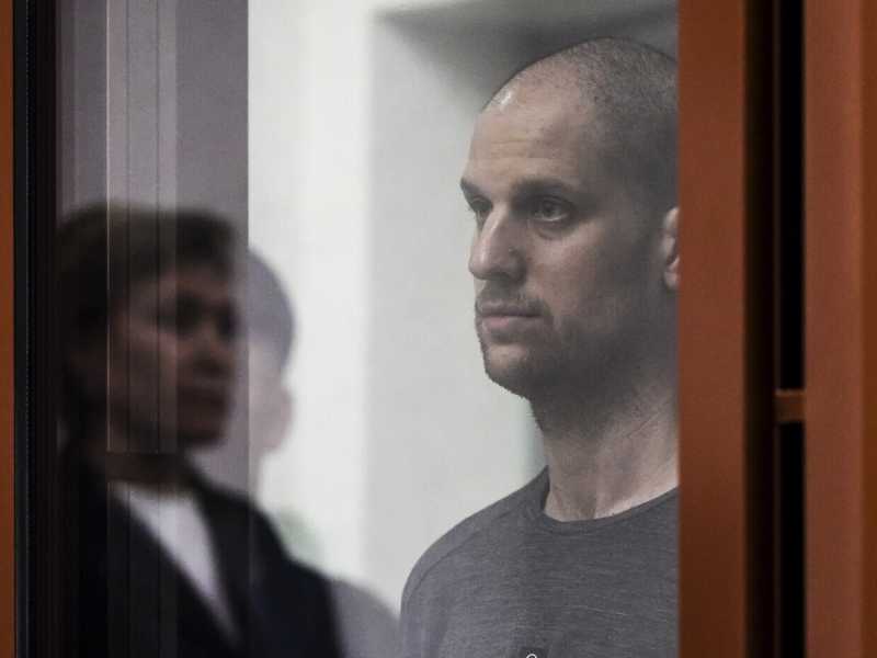 Le tappe del processo farsa a Evan Gershkovich