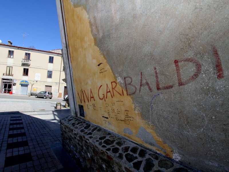 Piazza Bonacci a Soveria Mannelli (Foto Ansa)&nbsp;<br />