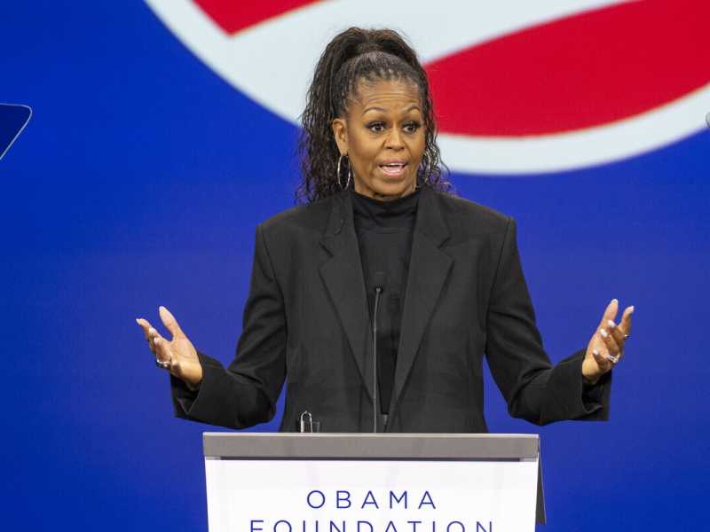 Michelle Obama (LaPresse)