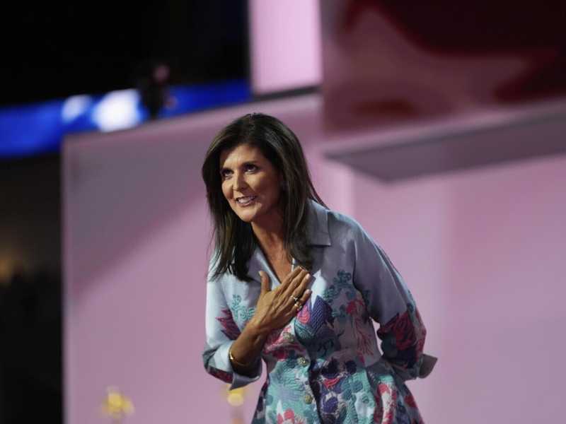 Nikki Haley (foto Ap, via LaPresse)
