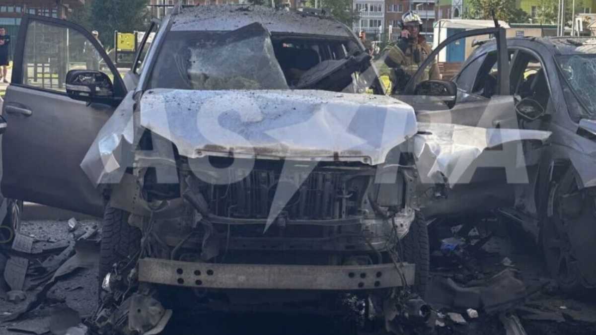 Immagine di È esplosa un'auto in un quartiere nel nord di Mosca
