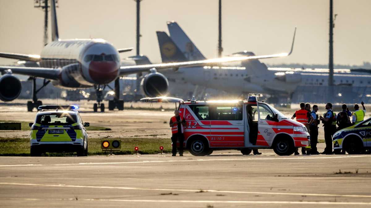 Immagine di Gli ambientalisti sono riusciti quasi a bloccare l'aeroporto di Francoforte
