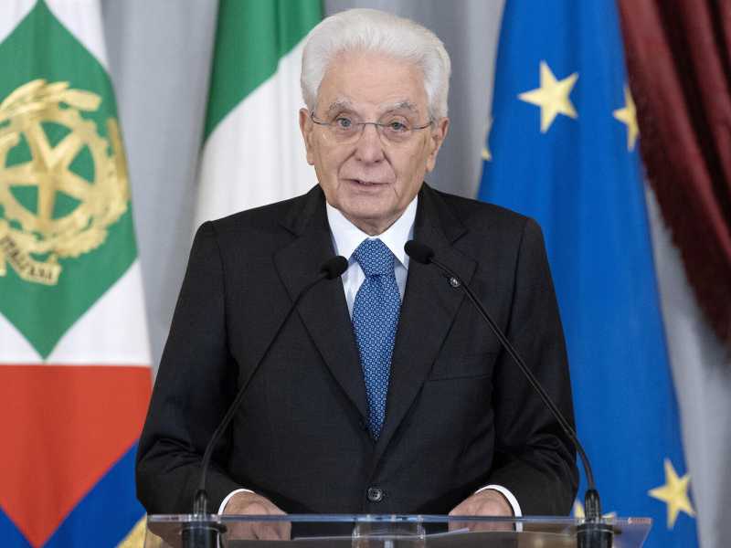 Sergio Mattarella (Ansa)