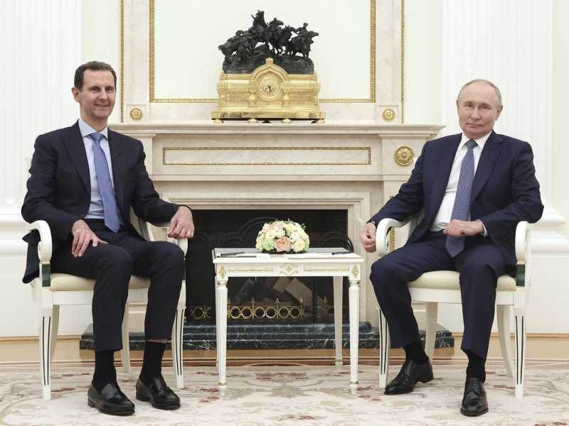Assad a Mosca da Putin si fa dettare le ultime richieste russe