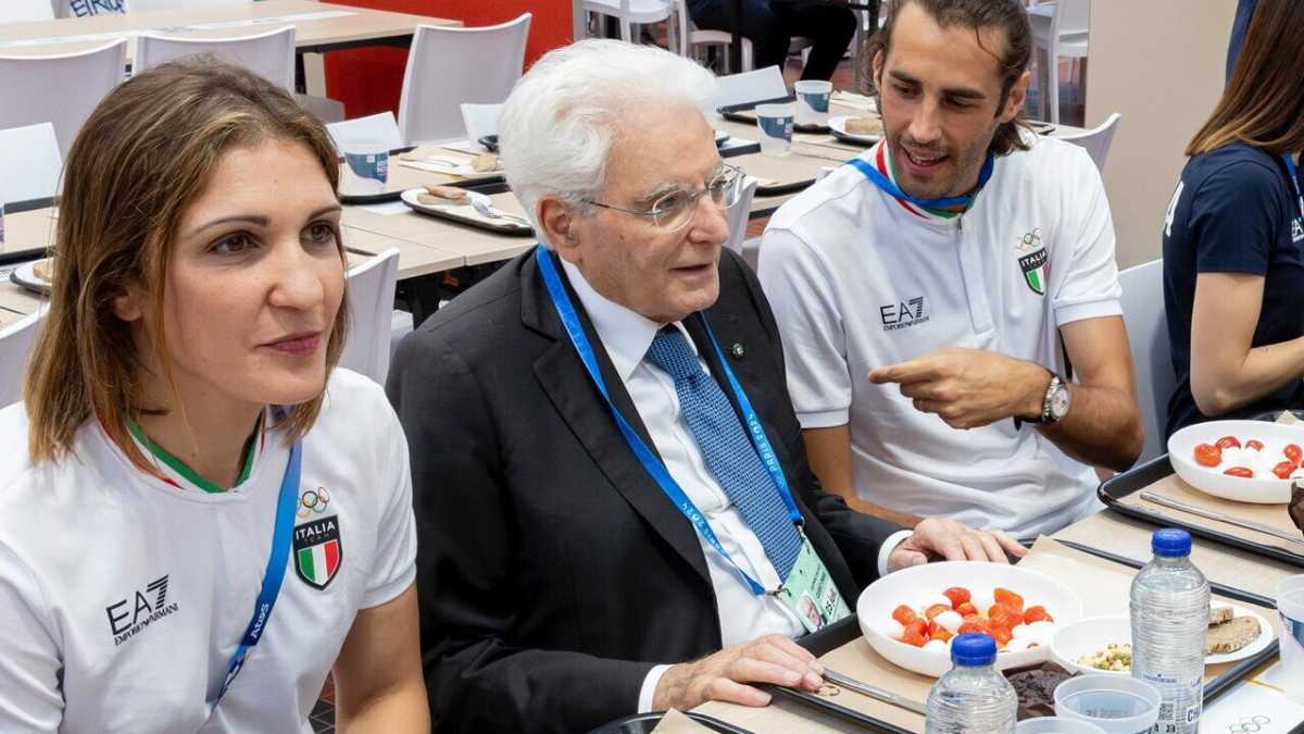 Immagine di Il presidente olimpico Sergio Mattarella
