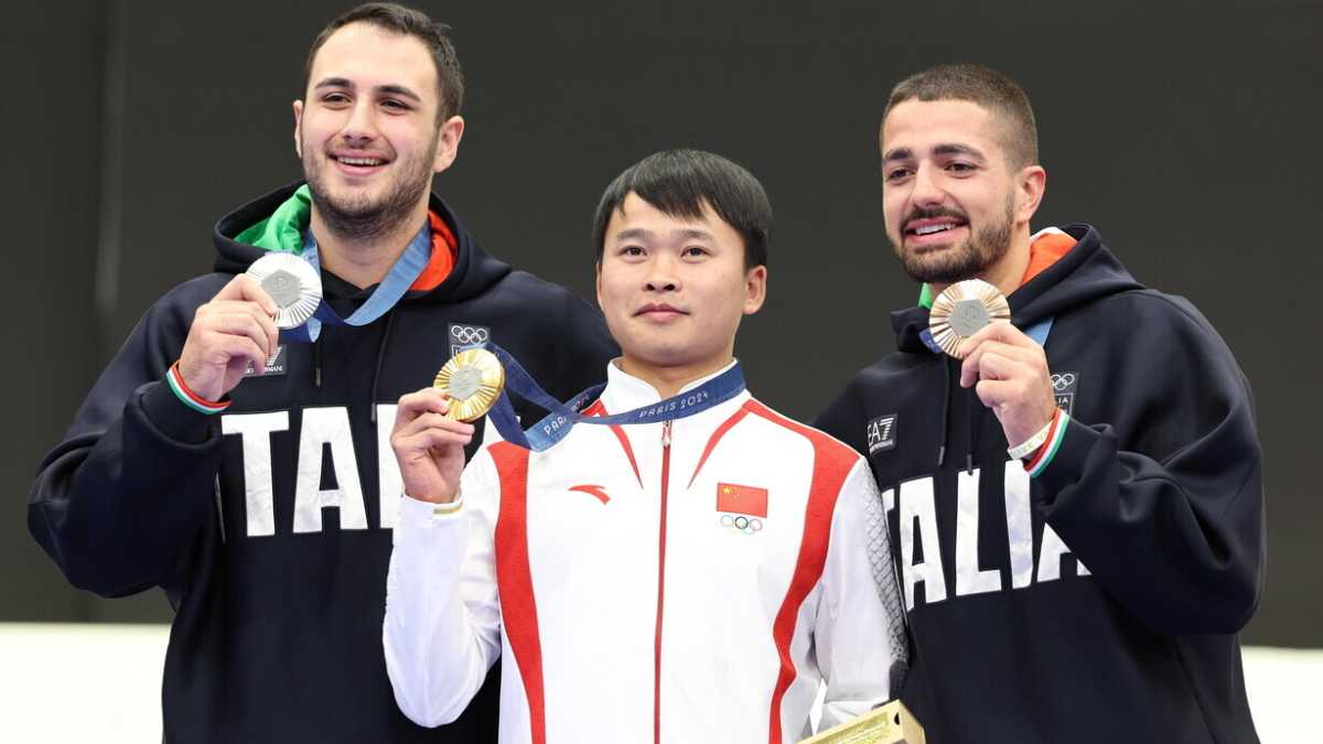 Immagine di La storica doppietta italiana nel tiro a segno a Parigi: argento e bronzo