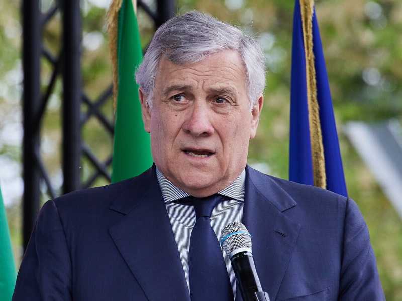 Antonio Tajani - foto via Getty Images
