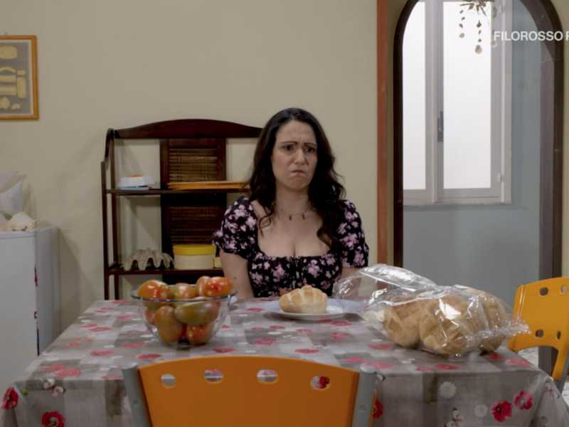 Il segnale antiviolenza in Un posto al sole