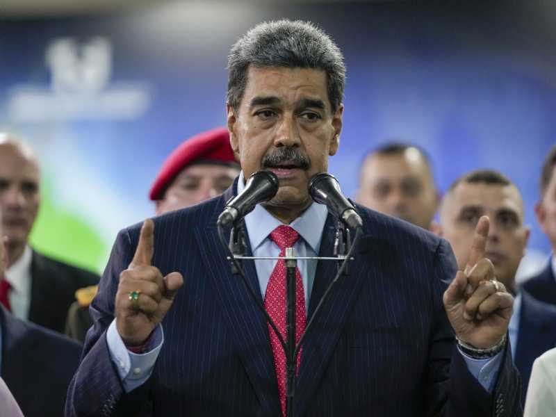  Nicolas Maduro alla Corte Suprema di Caracas (LaPresse)<br />