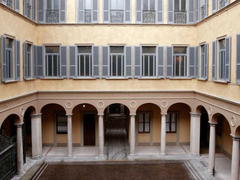 La sede di Mediobanca (foto Ansa)