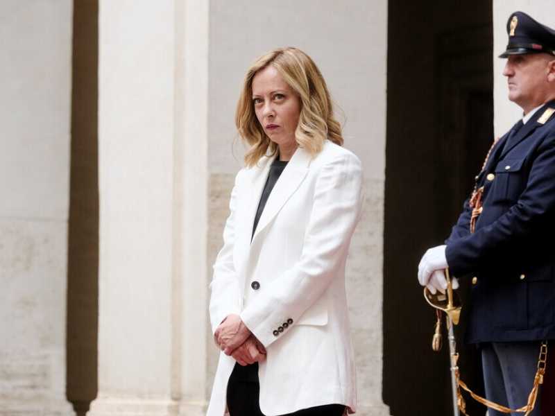  Giorgia Meloni - foto LaPresse