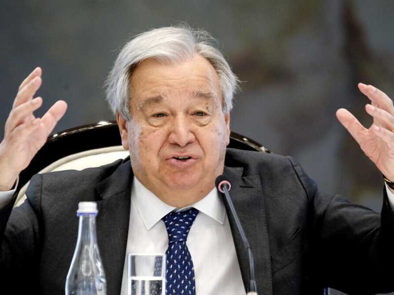  Antonio Guterres - foto Ansa