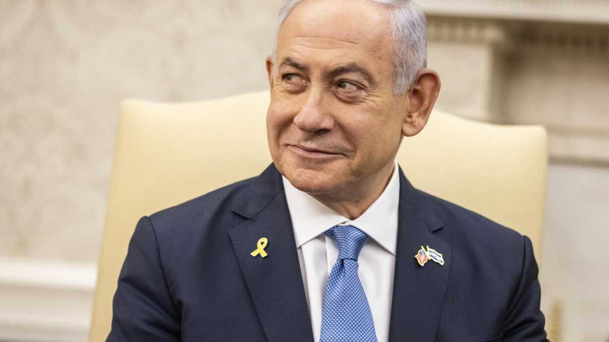 Immagine di Le pedate che molla Netayahu