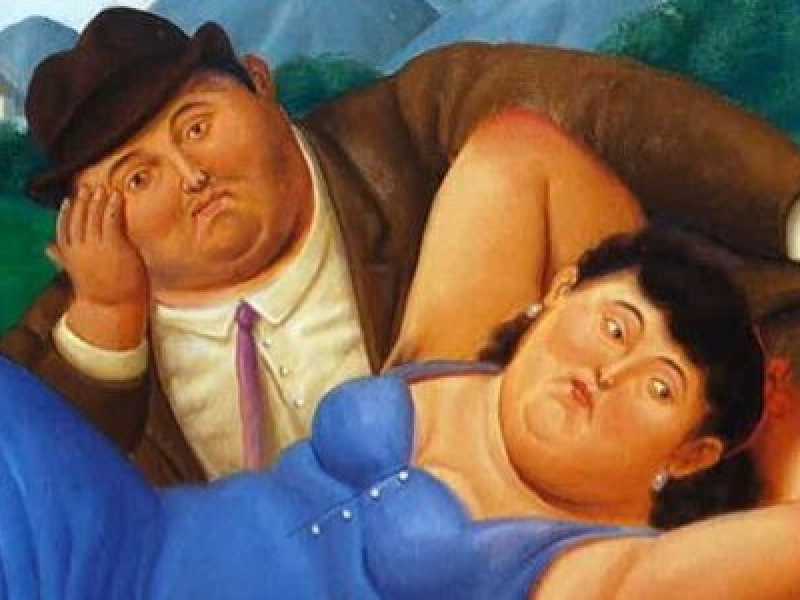 Fernando Botero, Picnic, 2001