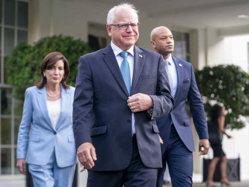 Tim Walz è il candidato vicepresidente di Kamala Harris