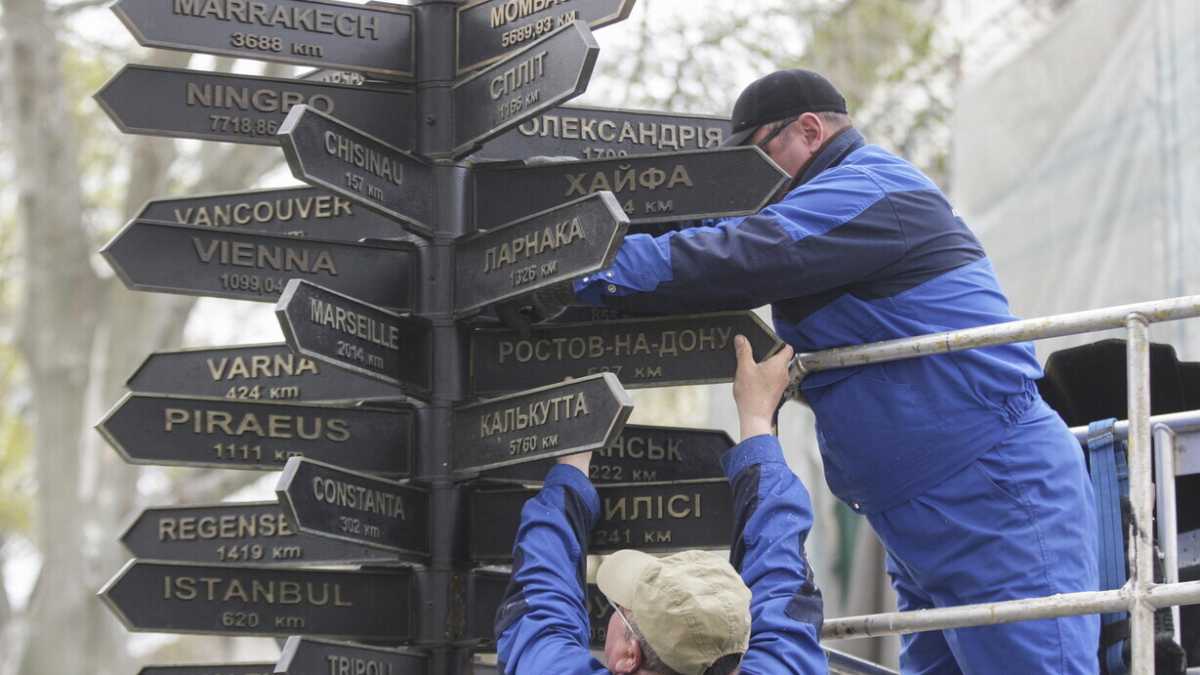 Immagine di Guerra Ucraina: Odessa, strade e nazionalismo in crisi