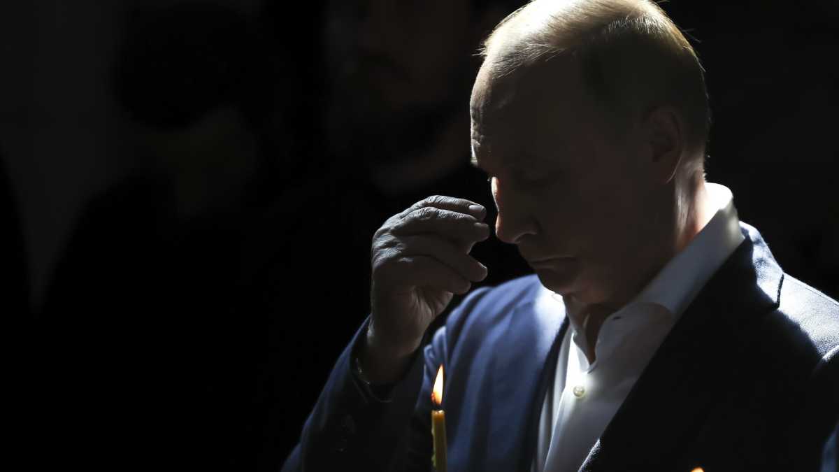 Immagine di Vladimir Putin sta passando brutte giornate