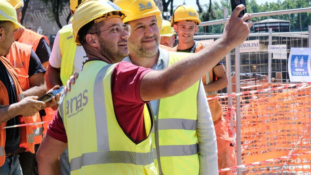 Immagine di Mappa e opere promesse da Salvini. L’autostrada degli annunci