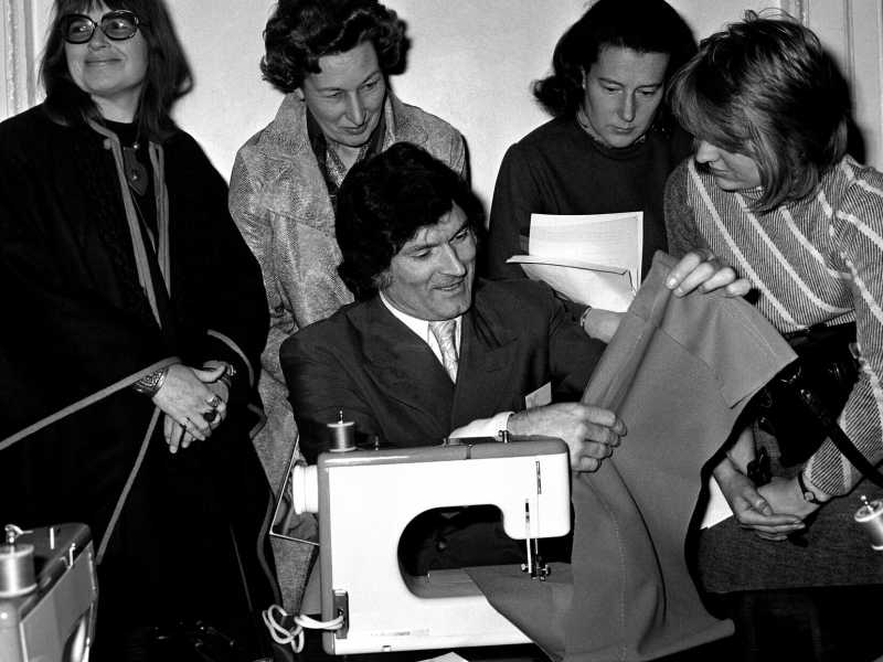 &nbsp;Al centro&nbsp;Kenneth Grange - foto via Getty Images